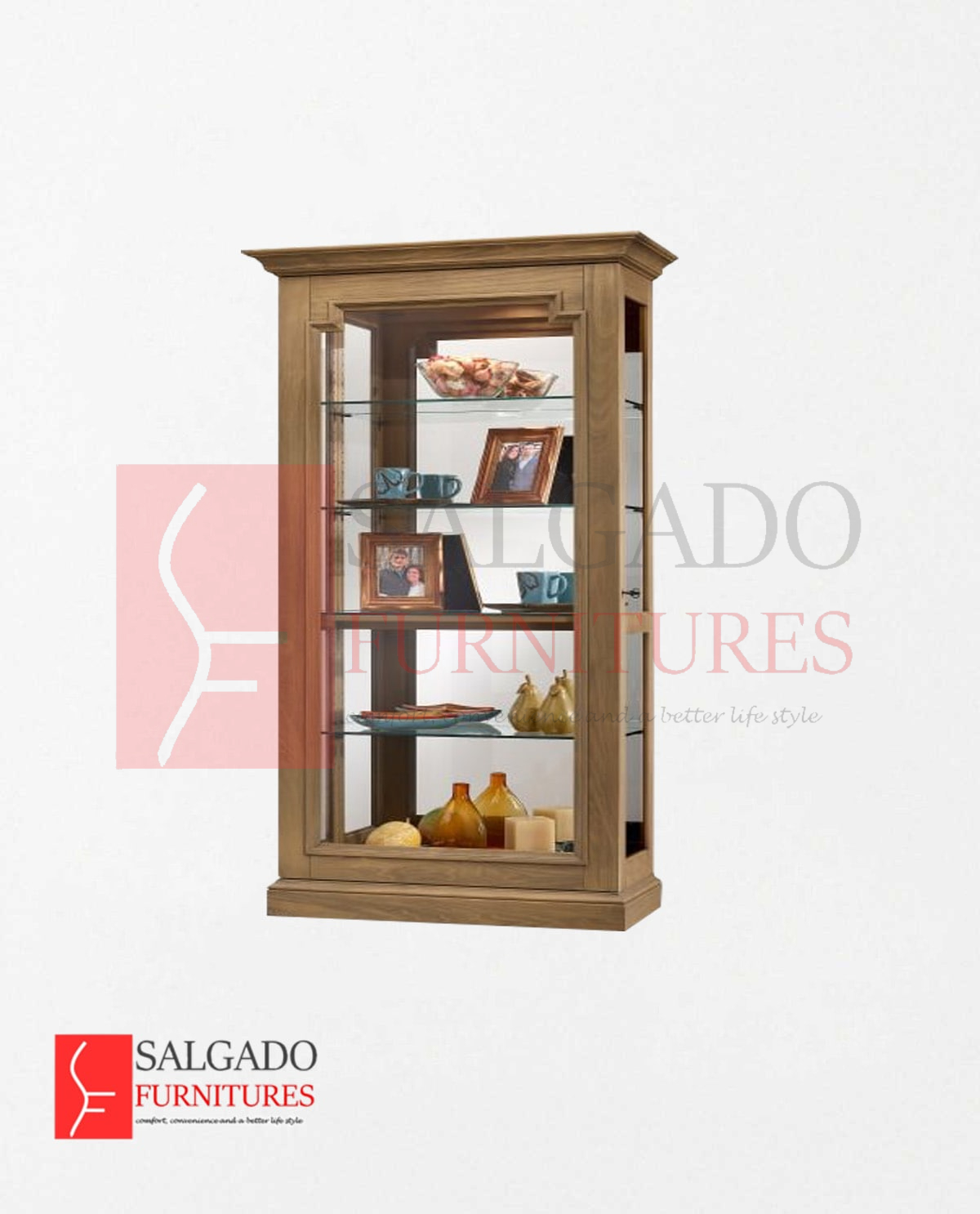 Damro deals display cabinet