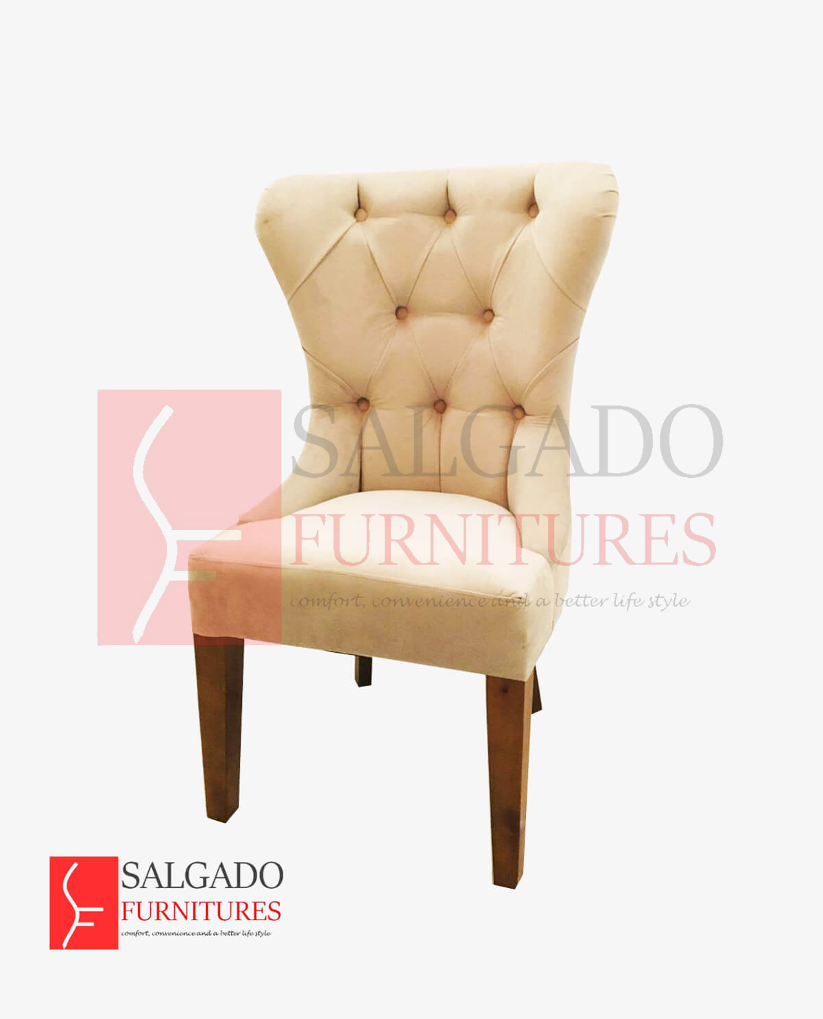 button-tufted-dining-chair